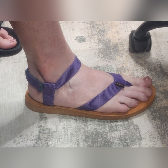 Women's Teva Ankle Sandals, Suede! Size 10 - Picture 10 of 11